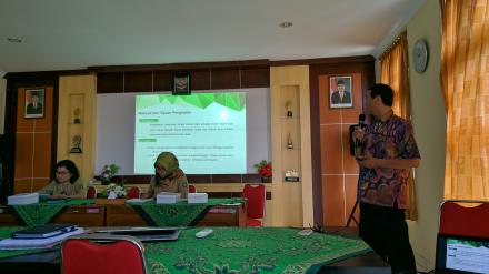 Pemaparan Laporan Akhir Kajian Semarseto / Rawa Kalibayem 