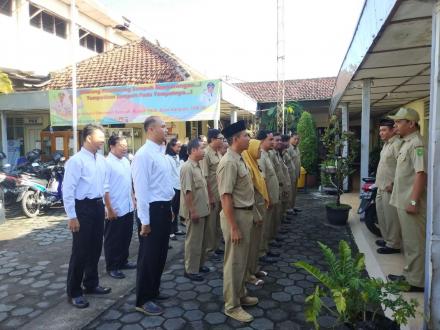 Apel Pagi Pamong Desa Ngestiharjo 