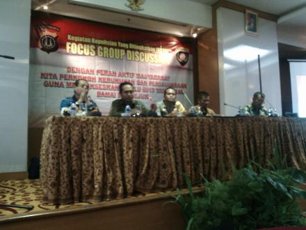 FKPM Pandawa Ngestiharjo menghadiri Undangan Focus Group Discussion Polres Bantul 