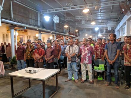 Bimtek KPPS Desa Ngestiharjo TPS 01-32 di Pondok Sekeco