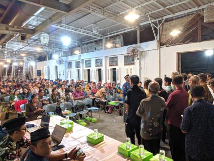 Bimtek KPPS Desa Ngestiharjo TPS 33-61 di Pondok Sekeco