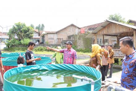 Sekolah Lapangan Kolam Bulat Tahun 2019 Oleh Dinas DPPKP Kabupaten Bantul