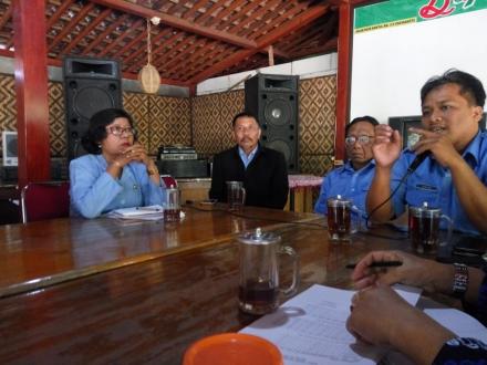 Rapat Teknis KB di Dapur Jawi Sewon 