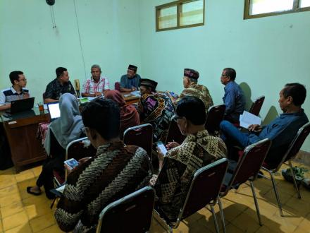 Pertemuan Pemerintah Desa Ngestiharjo Dengan BPD Desa Ngestiharjo