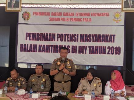 Pembinaan Potensi Masyarakat Dalam KAMTIBMAS di Kecamatan Kasihan 