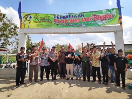 Soft Launching Pasar Desa Ngestiharjo PANGESTU LEGI