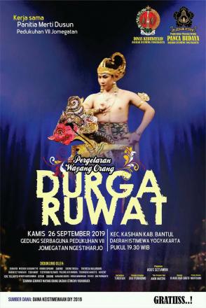 Durga Ruwat malam Puncak Merti Dusun Jomegatan
