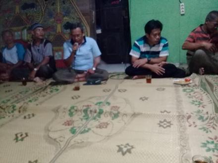 Rapat Rutin Bregada Ponco Manunggal 