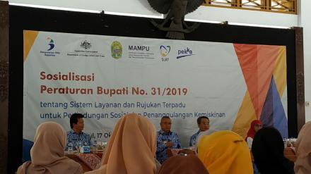 Sosialisasi Peraturan Bupati tentang SLRT