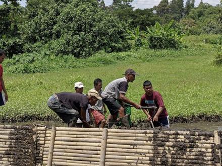 Padat Karya Perikanan Ngewotan dari Kemenaker