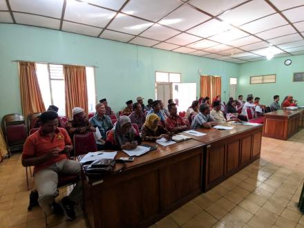 Publik Hearing Raperdes APBDes Tahun Anggaran 2020