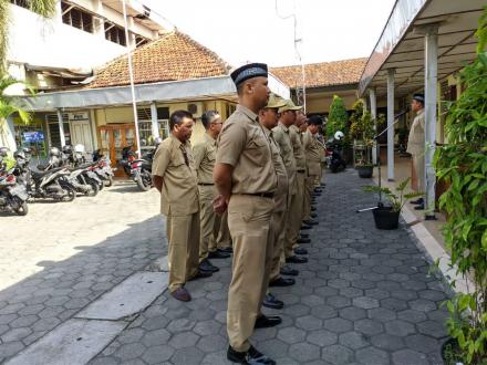 Apel Pagi Pamong Desa Ngestiharjo