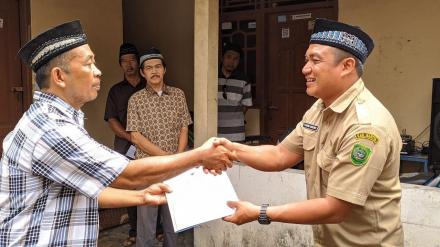 Penyerahan Akte Kematian Alm Soerip Atmo Martono