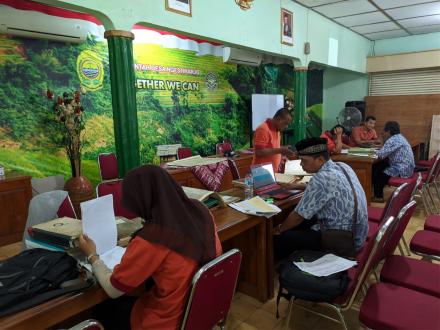 Kegiatan Lanjutan TIM PTSL Desa Ngestiharjo 