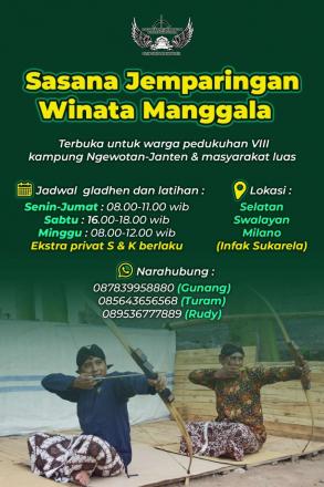 Jadwal Jemparingan Winata Manggala 