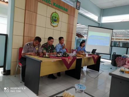 Rapat Koordinasi Forkompincam Kecamatan Kasihan