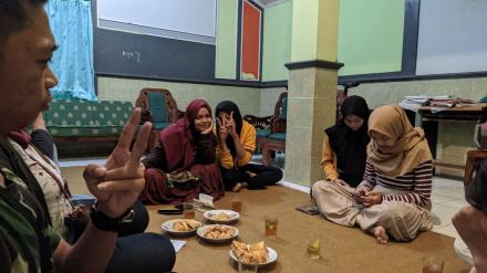 Pertemuan Rutin Karang Taruna Panca Bhakti Desa Ngestiharjo