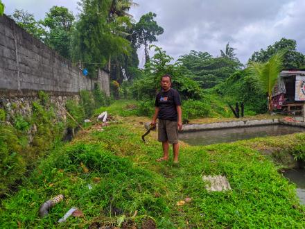 Giat Kerja Bakti Mina Tegalijo Sumberan 