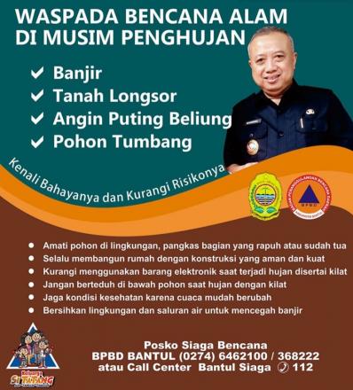 Waspada Musim Penghujan