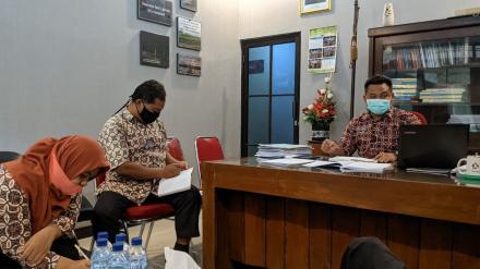 Rapat Koordinasi Pamong Kalurahan Ngestiharjo