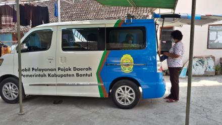 Pelayanan Pembayaran PBB Keliling di Jomegatan