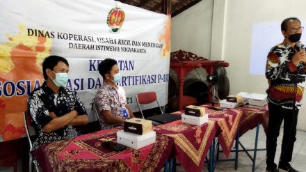 Sosialisasi dan sertifikasi P-IRT