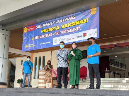 Pelaksanaan Vaksinasi Dosis I Pfizer Di Kampus UPY 