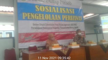 Sosialisasi Pengelolaan Perizinan