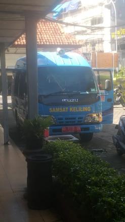 Pelayanan Samsat Keliling Di Kalurahan Ngestiharjo