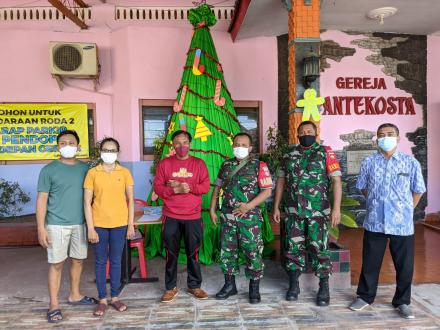 Sidak Persiapan Natalan di Gereja Elim Kadipiro