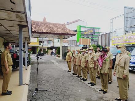 Apel Rutin Pamong Kalurahan Ngestiharjo