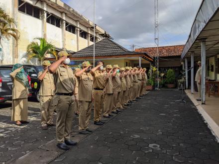 Apel Rutin Pamong Kalurahan Ngestiharjo