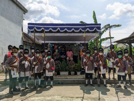 Peresmian Posbindu Sonopakis Kidul, Pelepasan Mahasiswa Praktik Ners Unisa dan Pemeriksaan Kesehatan