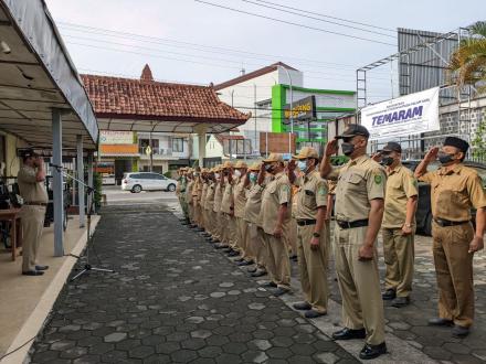 Apel Rutin Pamong Kalurahan Ngestiharjo