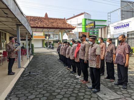 Apel Pagi Pamong Kalurahan Ngestiharjo