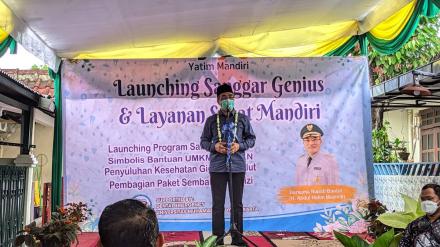 Launching Sanggar Genius & Layanan Sehat Mandiri