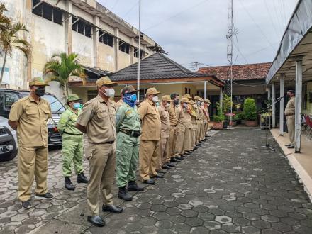 Apel Rutin Pagi Pamong Ngestiharjo