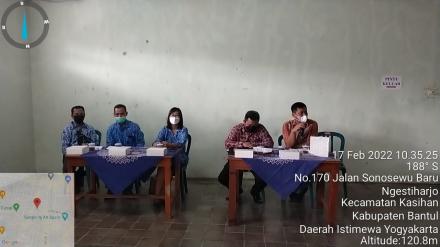 Rapat dengan SDA Provinsi DIY