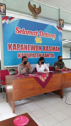 Rakor persiapan edukasi PPKM Level 4