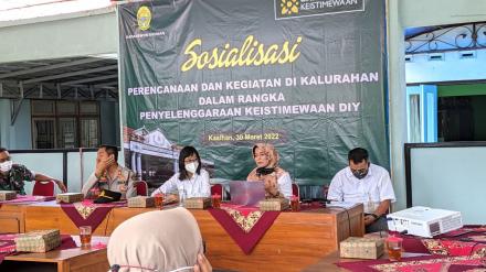 Sosialisasi Penyelenggaraan Keistimewaan