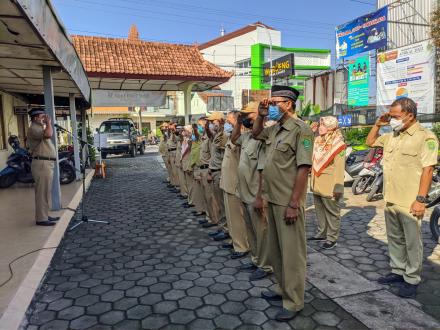 Apel Pagi Syawalan Pamong Kalurahan Ngestiharjo