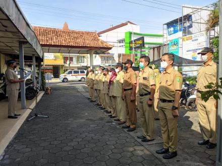 Apel Rutin Pagi Pamong Ngestiharjo