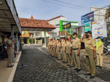Apel Pagi Pamong Kalurahan Ngestiharjo