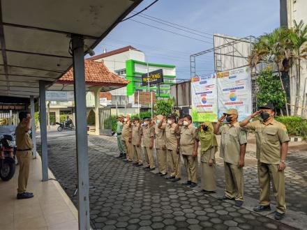 Apel Rutin Pagi Pamong Ngestiharjo