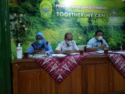 Koordinasi Kegiatan Pembangunan Kalurahan Ngestiharjo Tahun 2022