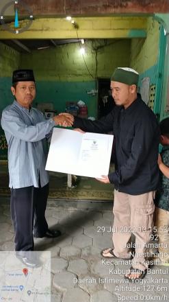 Atur Panglipur Takziyah Alm Bapak Ponijo Janten