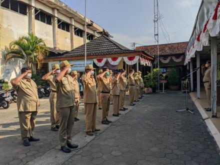 Apel Rutin Pagi Pamong Ngestiharjo