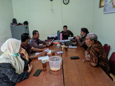 Musyawarah Penetapan Calon Pamong dan Staf yang lolos administrasi