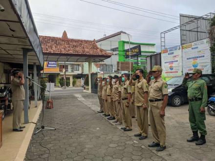 Apel Pagi Pamong Kalurahan Ngestiharjo