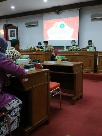 Workshop Kesiapan kabupaten dan Kalurahan Menuju Kabupaten/Kota Sehat 2023